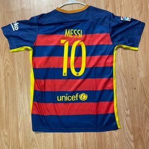 Nike Messi Barcelona 11 soccer futbol Jersey